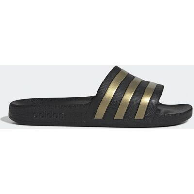 Adidas Aqua Adilette - Adilette Aqua Slides Kern Schwarz/Gold Metallic/Kern Schwarz Adidas Aqua Adilette - Adilette Aqua Slides Kern Schwarz/Gold Metallic/Kern Schwarz