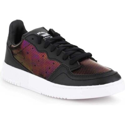 Adidas Supercourt W EG2012 - Leder und synthetisches Obermaterial - Verstärkte Ferse - Turnschuhe Adidas Supercourt W EG2012 - Leder und synthetisches Obermaterial - Verstärkte Ferse - Turnschuhe