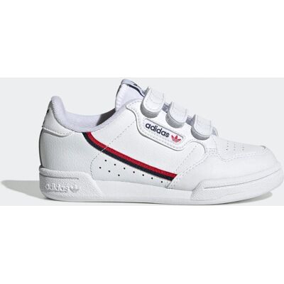 Zapatillas de running para niños Adidas Continental 80 - Zapatos infantiles blancos/blanco/escarlata 3 US Zapatillas de running para niños Adidas Continental 80 - Zapatos infantiles blancos/blanco/escarlata 3 US