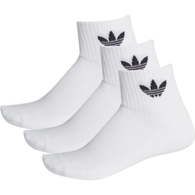 Calze Adidas Mid-Cut Crew 3 Paia bianche (FT8529) Calze Adidas Mid-Cut Crew 3 Paia bianche (FT8529)