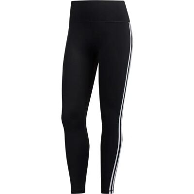 Legginsy czarne z wysokim stanem Adidas FJ7181 - 3 Paski 7/8 Legginsy czarne z wysokim stanem Adidas FJ7181 - 3 Paski 7/8