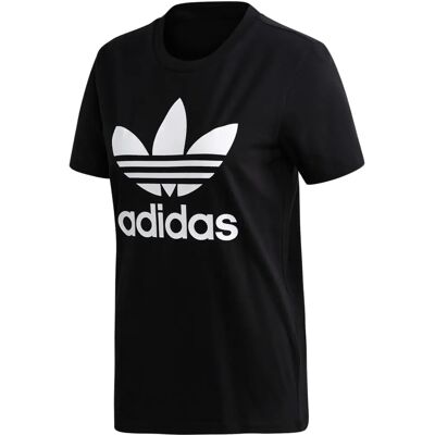 Γυναικείο T-shirt Adidas FM3311 Μαύρο/Λευκό - Όλο το χρόνο Γυναικείο T-shirt Adidas FM3311 Μαύρο/Λευκό - Όλο το χρόνο