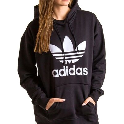Adidas Originals Damen Adicolor Trefoil Hoodie - Kapuzenpullover Adidas Originals Damen Adicolor Trefoil Hoodie - Kapuzenpullover