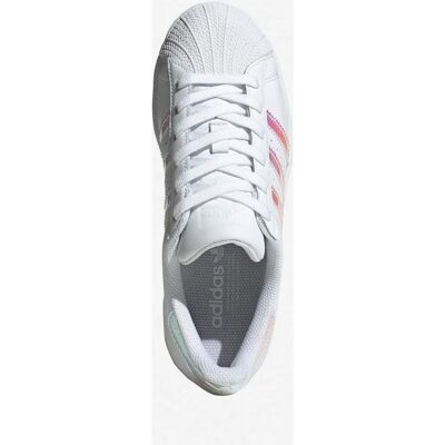 Adidas Superstar J FV3139 Zapatillas de Cuero Blancas - Zapatos Adidas Superstar J FV3139 Zapatillas de Cuero Blancas - Zapatos