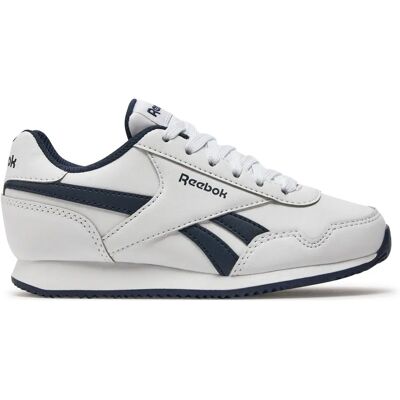 Reebok Jungen Royal Classic Jogger 3 Turnschuhe - Weiß und Navy - Kindergröße 13 Reebok Jungen Royal Classic Jogger 3 Turnschuhe - Weiß und Navy - Kindergröße 13