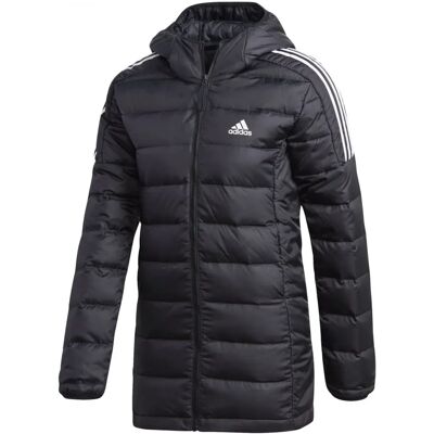 adidas GH4590 Daunenparka - Schwarz - Langer Wärmender Mantel adidas GH4590 Daunenparka - Schwarz - Langer Wärmender Mantel