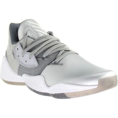 Adidas Harden Vol. 4 GCA Grijze Trainers - Prestatie, Metallic Upper, Lightstrike Adidas Harden Vol. 4 GCA Grijze Trainers - Prestatie, Metallic Upper, Lightstrike