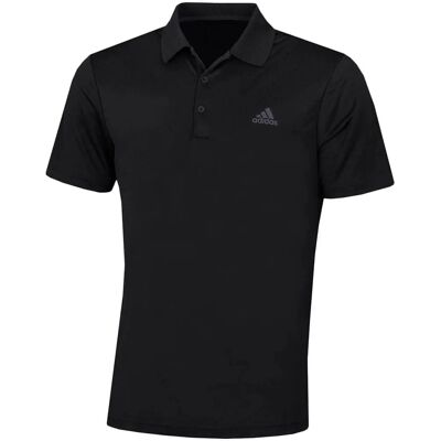 adidas GQ3134 Camisa pólo de golfe preta - Performance Primegreen adidas GQ3134 Camisa pólo de golfe preta - Performance Primegreen