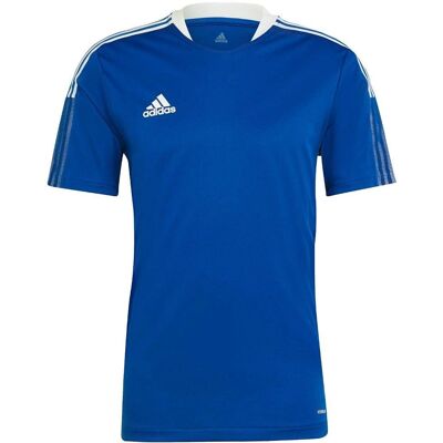 Adidas Tiro 21 GM7589 Piłka nożna Niebiesko-Biała - Cały rok Adidas Tiro 21 GM7589 Piłka nożna Niebiesko-Biała - Cały rok
