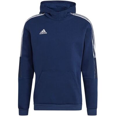 Adidas Tiro 21 GH4464 Kapuzenpullover in Navy - Sweatshirt Adidas Tiro 21 GH4464 Kapuzenpullover in Navy - Sweatshirt