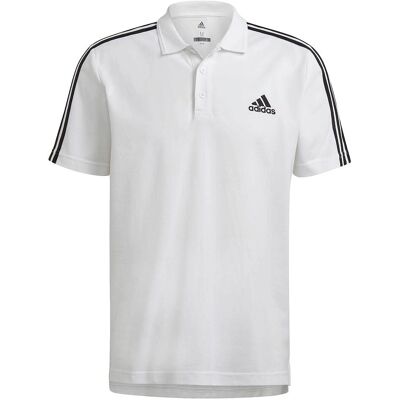 Μοντέλο Adidas - Λευκό - Πόλο - Τεχνολογία AEROREADY που απορροφά την υγρασία Μοντέλο Adidas - Λευκό - Πόλο - Τεχνολογία AEROREADY που απορροφά την υγρασία