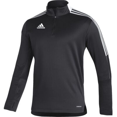Adidas Tiro 21 Warm Top - Czarny - Trening Przez Cały Rok Adidas Tiro 21 Warm Top - Czarny - Trening Przez Cały Rok