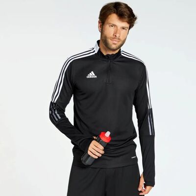 Μαύρη φούτερ Adidas Tiro 21 GH7304 - Για όλο το χρόνο Μαύρη φούτερ Adidas Tiro 21 GH7304 - Για όλο το χρόνο