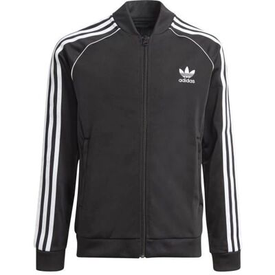 adidas GN8451 Unisex träningsjacka - Svart adidas GN8451 Unisex träningsjacka - Svart