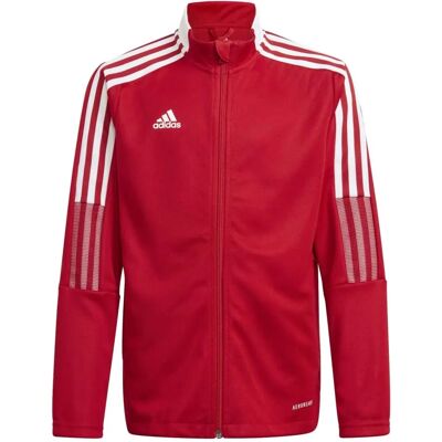 Adidas - Tiro 21 Track GM7312 - Rouge - Veste de sport - Publicité Adidas - Tiro 21 Track GM7312 - Rouge - Veste de sport - Publicité