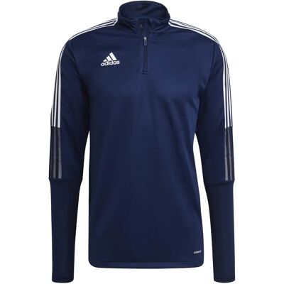 adidas Tiro 21 Herren Sweatshirt - Training Top in Marineblau adidas Tiro 21 Herren Sweatshirt - Training Top in Marineblau