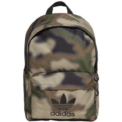 Adidas GN3179 Klasyczny Plecak Camouflage - Brązowy i Zielony - Plecak Adidas GN3179 Klasyczny Plecak Camouflage - Brązowy i Zielony - Plecak