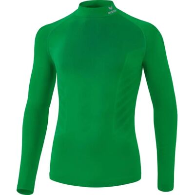 Erima Longsleeve Compression Shirt - Green - Athletic Erima Longsleeve Compression Shirt - Green - Athletic