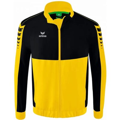 ERIMA Six Wings Präsentationsjacke - Gelb/Schwarz - 164 ERIMA Six Wings Präsentationsjacke - Gelb/Schwarz - 164