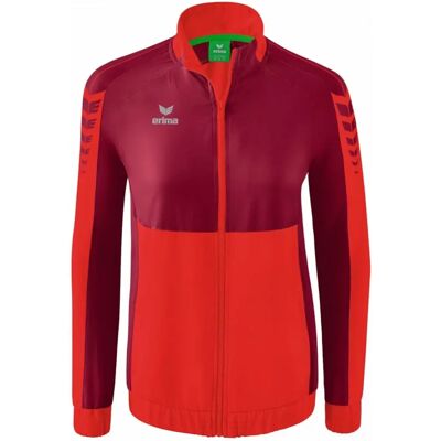 Veste de Présentation ERIMA Six Wings Rouge/Bordeaux - Équipement d'équipe - Publicité Veste de Présentation ERIMA Six Wings Rouge/Bordeaux - Équipement d'équipe - Publicité