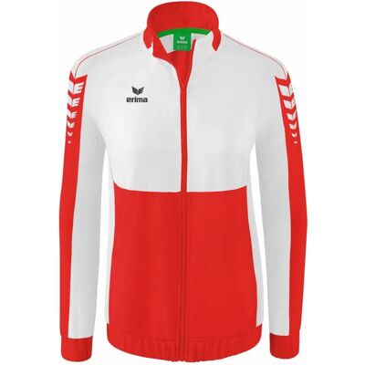 Erima Six Wings Sweatshirt - Rot/Weiß - 34 Erima Six Wings Sweatshirt - Rot/Weiß - 34