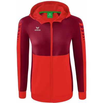 Veste d'entraînement Six Wings ERIMA - Rouge/Bordeaux - Femme - Publicité Veste d'entraînement Six Wings ERIMA - Rouge/Bordeaux - Femme - Publicité