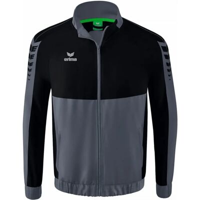 ERIMA Herren Six Wings Präsentationsjacke - grau/schwarz - 3XL ERIMA Herren Six Wings Präsentationsjacke - grau/schwarz - 3XL