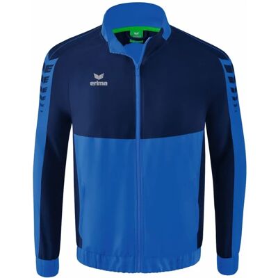 ERIMA Herren Six Wings Präsentationsjacke - Blau - 12 Jahre ERIMA Herren Six Wings Präsentationsjacke - Blau - 12 Jahre