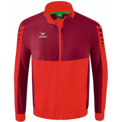Giacca di Presentazione ERIMA Six Wings Uomo - Rosso/Bordeaux - 3XL Giacca di Presentazione ERIMA Six Wings Uomo - Rosso/Bordeaux - 3XL