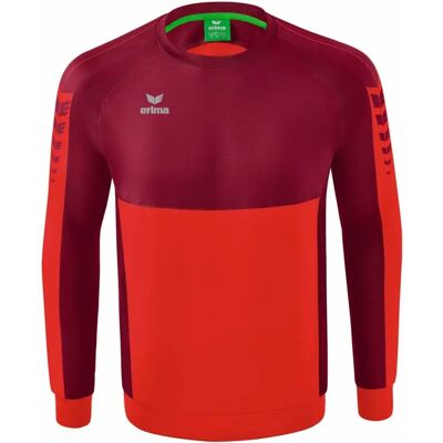 Bluza ERIMA Six Wings - Czerwona/XL - Odzież sportowa Bluza ERIMA Six Wings - Czerwona/XL - Odzież sportowa