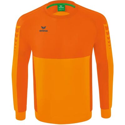 ERIMA Six Wings Sweatshirt - unisex - Orange - 164 ERIMA Six Wings Sweatshirt - unisex - Orange - 164