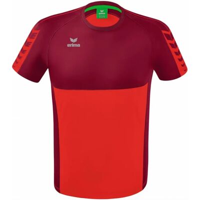 ERIMA Six Wings T-Shirt - Red - XXL - Sports T-Shirt ERIMA Six Wings T-Shirt - Red - XXL - Sports T-Shirt
