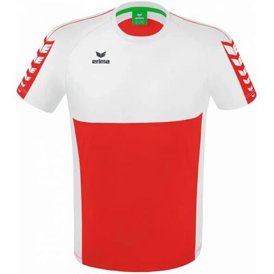 Maglietta ERIMA Six Wings - Rosso/Bianco - L Maglietta ERIMA Six Wings - Rosso/Bianco - L