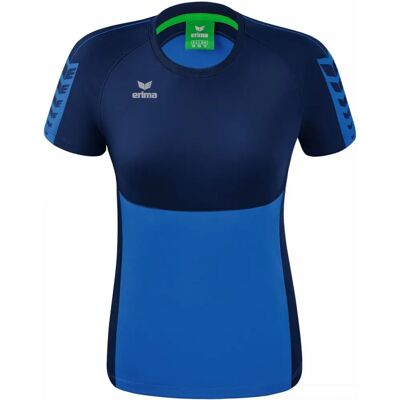 ERIMA Damen Six Wings T-Shirt - blue - slim fit - T-Shirt ERIMA Damen Six Wings T-Shirt - blue - slim fit - T-Shirt