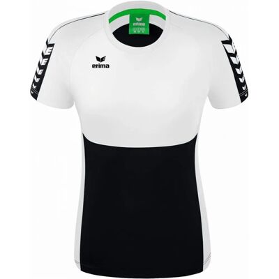 T-Shirt de Femme ERIMA Six Wings - Noir/Blanc - T-shirt de sport - Publicité T-Shirt de Femme ERIMA Six Wings - Noir/Blanc - T-shirt de sport - Publicité
