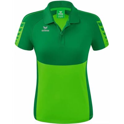 ERIMA Six Wings Poloshirt - Grün - Sportlich Eleganter Schnitt ERIMA Six Wings Poloshirt - Grün - Sportlich Eleganter Schnitt