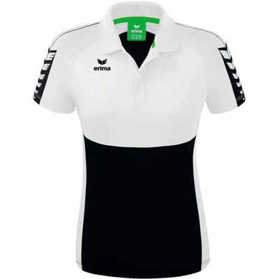 Erima Six Wings Poloshirt - Schwarz - Sportshirt Erima Six Wings Poloshirt - Schwarz - Sportshirt