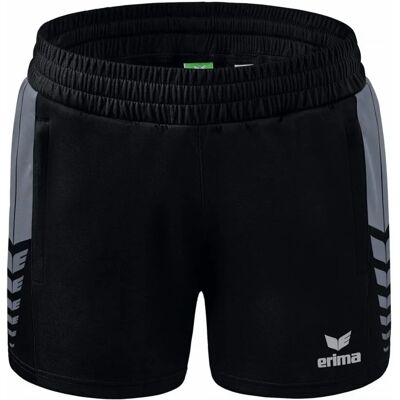 ERIMA Damen Six Wings Worker Shorts - fekete/szürke - 36 ERIMA Damen Six Wings Worker Shorts - fekete/szürke - 36