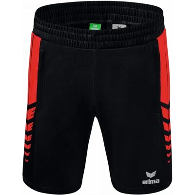 ERIMA Herren Six Wings Worker Shorts - Schwarz - 116 ERIMA Herren Six Wings Worker Shorts - Schwarz - 116
