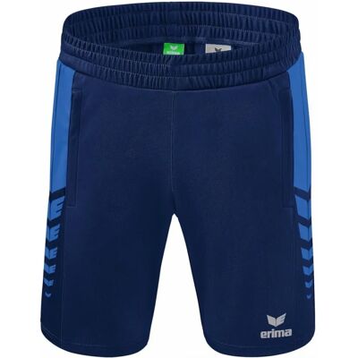 ERIMA Shorts Uomo Six Wings - Navy/Royal - Shorts ERIMA Shorts Uomo Six Wings - Navy/Royal - Shorts
