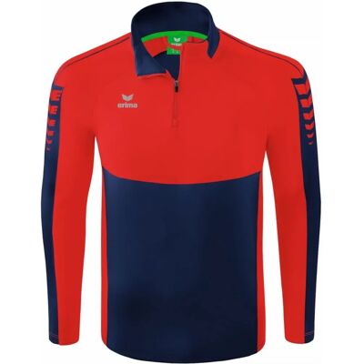 ERIMA Six Wings Trainingstop - Unisex - Marine/Rot - 164 ERIMA Six Wings Trainingstop - Unisex - Marine/Rot - 164