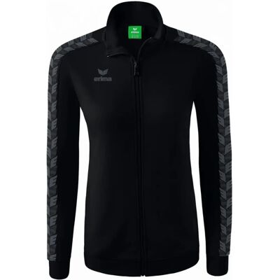 ERIMA Essential Team Tracktop Jacket - Black/Slate Grey - Jacket ERIMA Essential Team Tracktop Jacket - Black/Slate Grey - Jacket