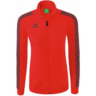 ERIMA Essential Team Sports Jacket - Red/Gray - 36 ERIMA Essential Team Sports Jacket - Red/Gray - 36