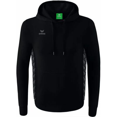 Felpa con Cappuccio ERIMA Essential Team - Nera - Sport Felpa con Cappuccio ERIMA Essential Team - Nera - Sport