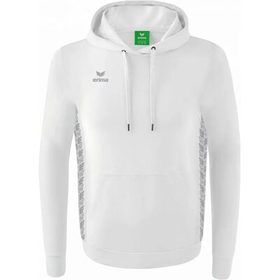 Felpa con Cappuccio ERIMA Essential Team - Bianco - L Felpa con Cappuccio ERIMA Essential Team - Bianco - L