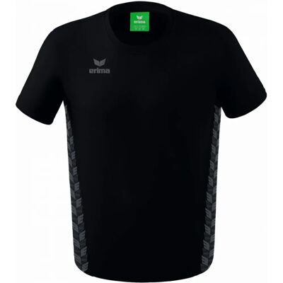 ERIMA Essential Team T-Shirt - zwart/slate grijs ERIMA Essential Team T-Shirt - zwart/slate grijs