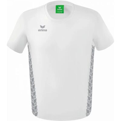 ERIMA Herren Essential Team T-Shirt - Weiß/Schwarz/Pink - T-Shirt ERIMA Herren Essential Team T-Shirt - Weiß/Schwarz/Pink - T-Shirt