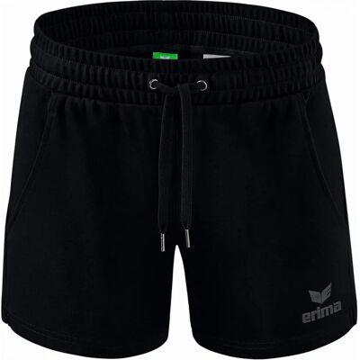 Erima Essential Team Sweatshorts - Schwarz - Damen - Shorts Erima Essential Team Sweatshorts - Schwarz - Damen - Shorts