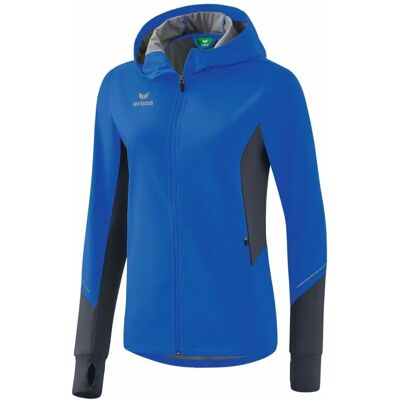 ERIMA Damen RACING Laufjacke - Weiblich - Blau - 34 ERIMA Damen RACING Laufjacke - Weiblich - Blau - 34