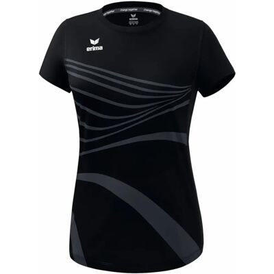 ERIMA Dames RACING T-Shirt - Vrouw - Zwart - 42 ERIMA Dames RACING T-Shirt - Vrouw - Zwart - 42